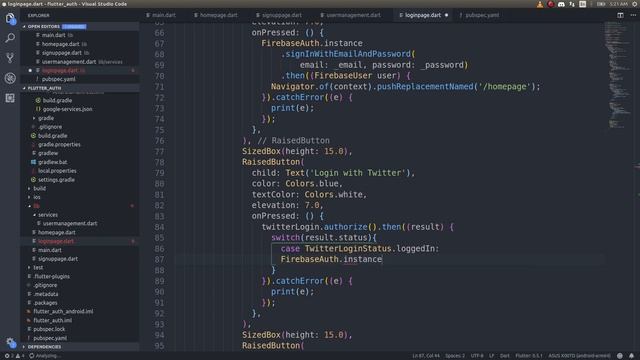 Flutter - Social Authentication with Twitter смотреть онлайн