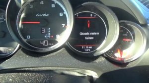 Порше Кайен 958 Сбой Системы Ходовой Части