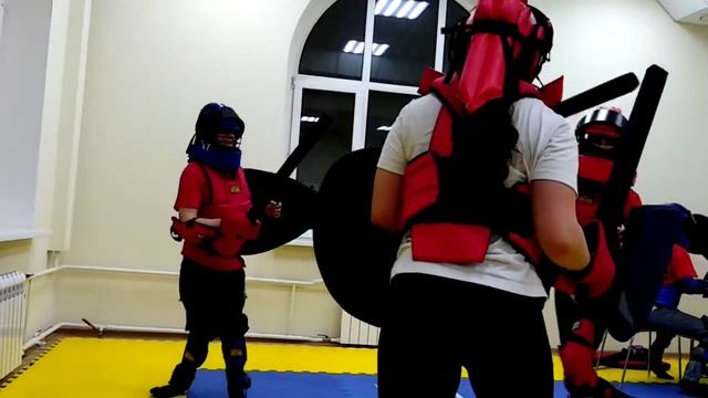 Алина Саша Володя, меч пельта, 24 февраля 2020