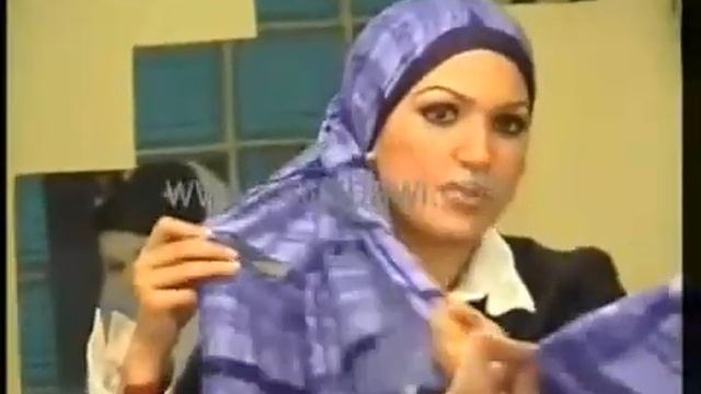 How To Wear Hijab Tutorial By Nanees Selim - 1