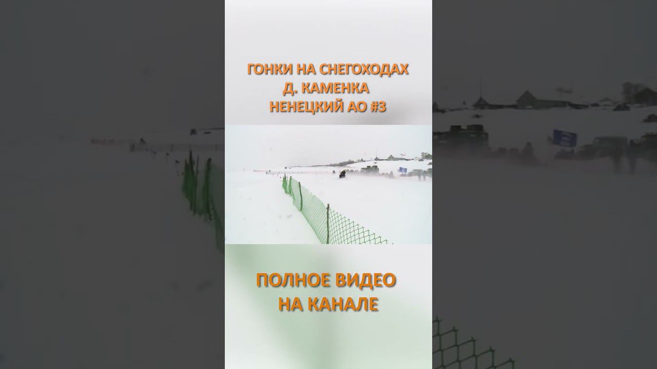 ГОНКИ НА СНЕГОХОДАХ КАМЕНКА 3 SHORTS #SHORTS смотреть онлайн
