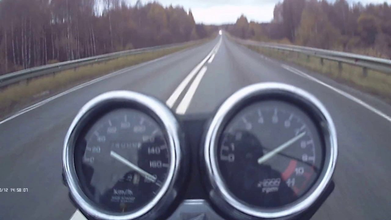 Honda CB 750 Максимальная скорость смотреть онлайн