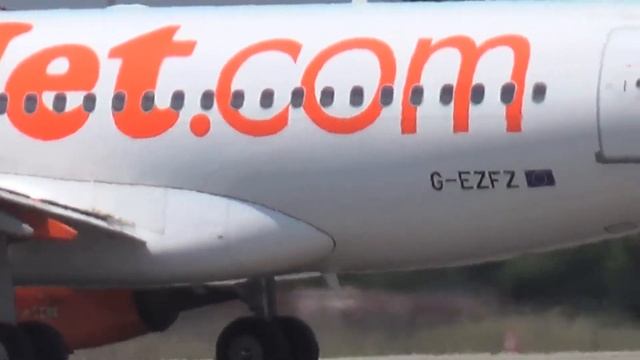 Airbus A319 111 EasyJet (Sony CX-280E) смотреть онлайн
