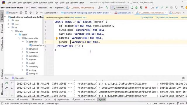 FlywayException: Validate failed. Migration Checksum mismatch for migration no Kotlin c. Spring Boo смотреть онлайн