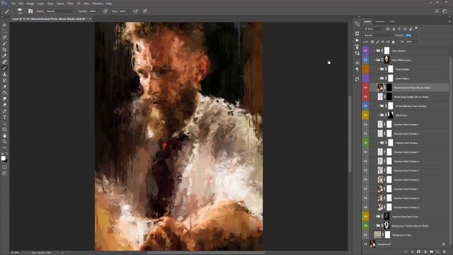 Impressionist Photoshop Effect Tutorial | Automatically create a masterpiece смотреть онлайн
