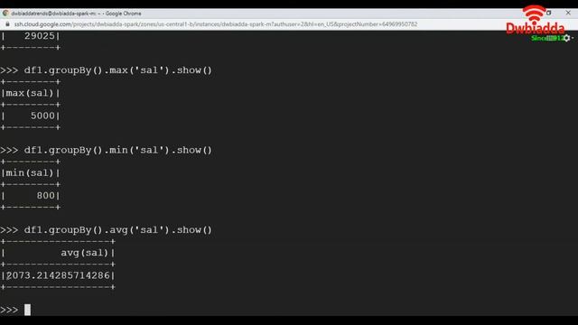 How to apply basic group by functions in Pyspark | Pyspark tutorial смотреть онлайн