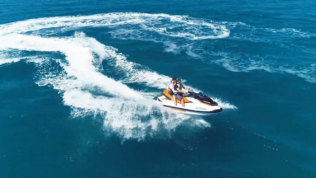 аквабайк. водные развлечения. Турция.Богазкент Белек. смотреть онлайн