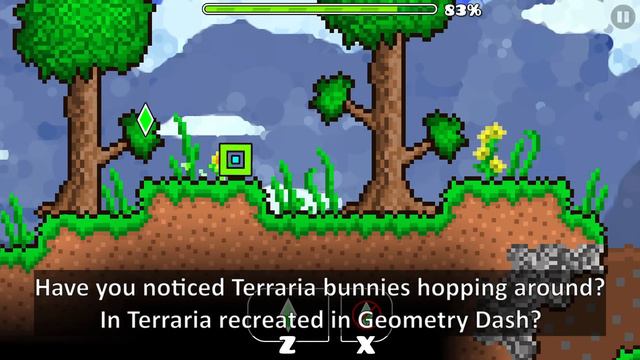 Terraria recreated in Geometry Dash!? ─ Terraria levels in GD are wild... смотреть онлайн