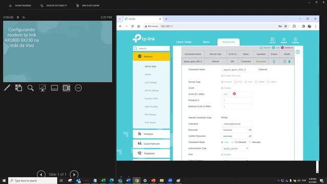 Video 3: Joque seu modem Vivo fora e troque por um modem TP-Link AX 1800 XX230V смотреть онлайн