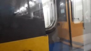 Казанское метро. Кремлёвская - Козья Слобода, на поезде 81-740.4 Русич.4 №0302-0893-0303. Казань