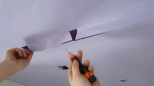 Люк в натяжном потолке смотреть онлайн