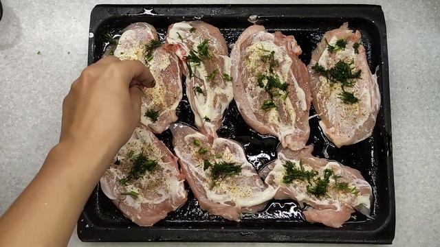 Отбивная с картошкой и овощами в духовке. Пошаговый рецепт смотреть онлайн