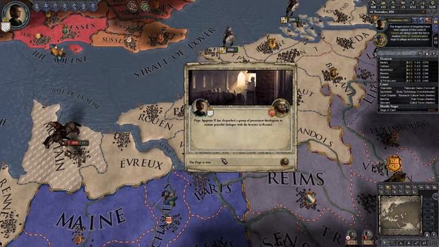 Crusader Kings 2 - Let's Play - Brittany Way of Life - Part 9 смотреть онлайн