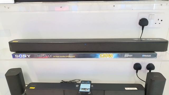 Sony HT-S100F Compact 2.0 Channel 120Watts SoundBar $100 | Bass Test смотреть онлайн