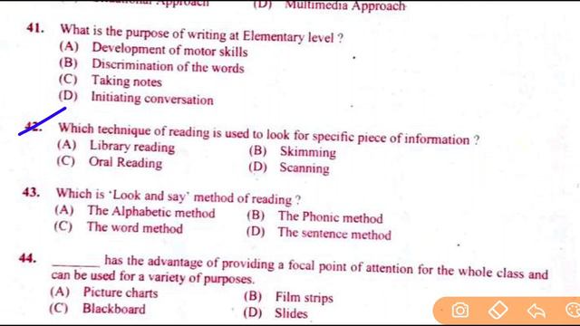 Reet level 1 2018 English paper solve Reet previous paper english смотреть онлайн
