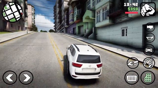 Toyota Land Cruiser V2 (Review) | San Fierro | GTA SA Android смотреть онлайн