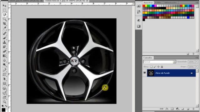 como colocar roda no photoshop cs5. смотреть онлайн