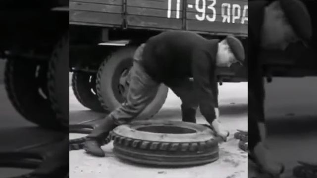 Технология шиномонтажа в СССР смотреть онлайн