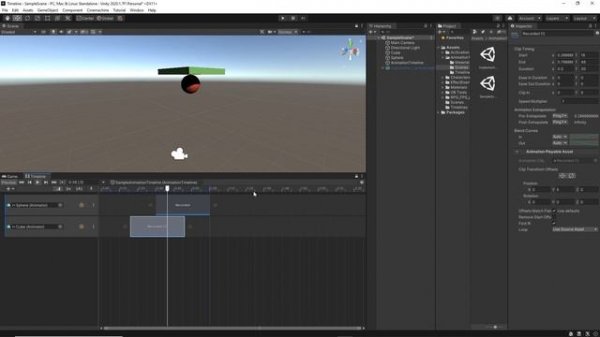 Animation Track | Getting Started with Timeline (Unity)