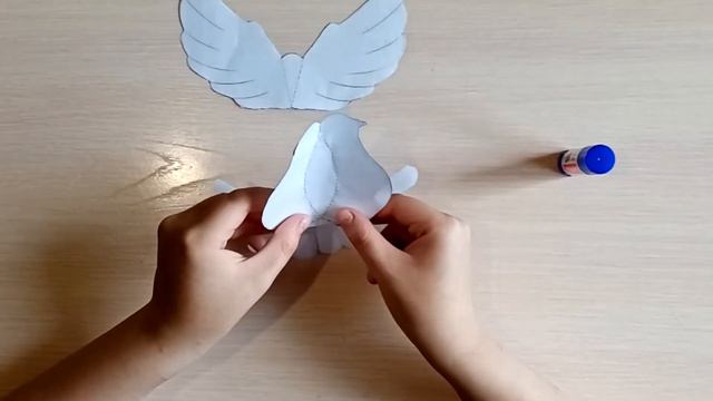 Мастер-класс "Голубь по шаблону" смотреть онлайн