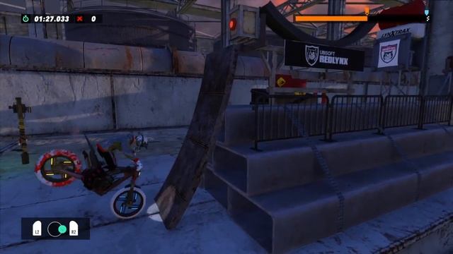 Trials Rising - Dark Sector (Ninja Level 4) (0 Faults) смотреть онлайн