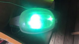 Запуск разбитой лампы дрл и перезапуск на горячую