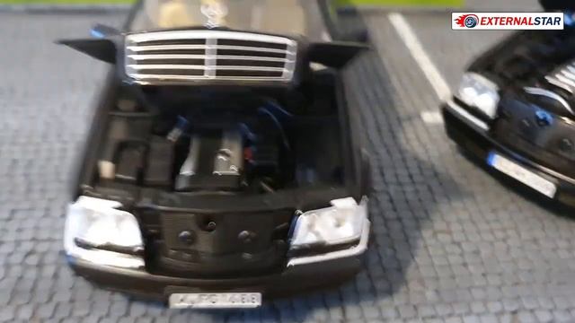Norev Mercedes-Benz S320 Vs. S600 1:18 Comparison