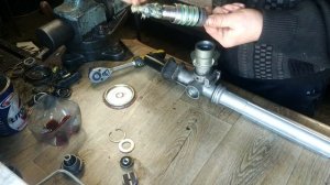 Daewoo Lanos -ремонт рейки с гур #3