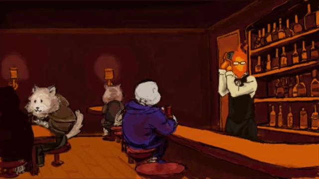Undertale sans. (Grillby's theme) Dual Mix смотреть онлайн