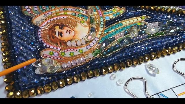 84) Заключительный отчет №12. Херувимы. Почаевская икона Божьей матери арт.7751.ТМ Образа в каменья смотреть онлайн