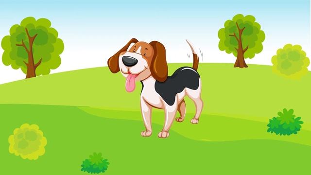 Животные на ферме для детей на английском языке. Animals on the farm for kids in English. смотреть онлайн