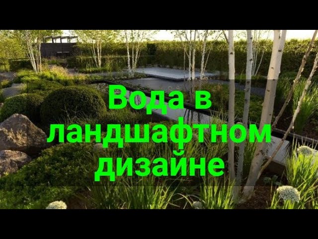 Проявления воды в ландшафтном дизайне_ 120 вариантов водных сооружений на любой вкус смотреть онлайн