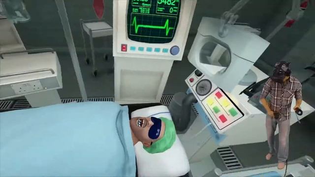 ЗАМЕНА ЗУБОВ в Surgeon Simulator VR ВИРТУАЛЬНОЙ РЕАЛЬНОСТИ с HTC Vive смотреть онлайн