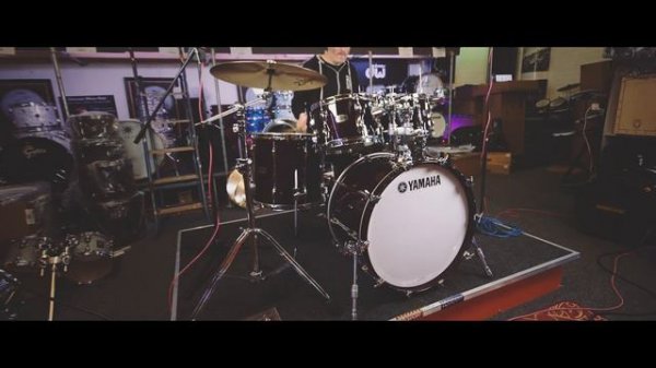 Yamaha Recording Custom Drum Kit