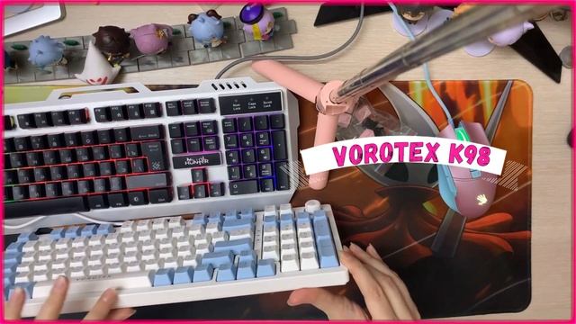 РАСПАКОВКА! Игровая клавиатура VOROTEX K98 Red Switch! смотреть онлайн