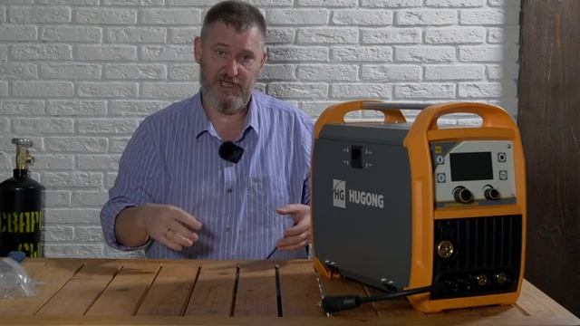 #Сварка для дома Выбрал сварочный #полуавтомат #HUGONG смотреть онлайн