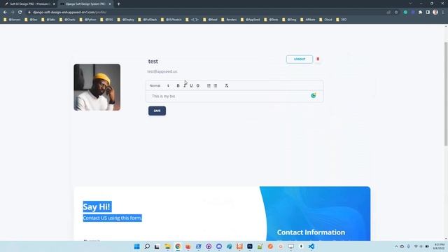 Django Soft Design - OAuth, Extended Profiles | AppSeed смотреть онлайн