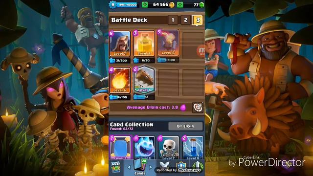 Бустим подписчику до 9 арены!clash royale+благодарность смотреть онлайн