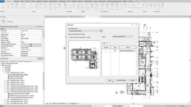 Exporting 2D and 3D DWG or IFC files from Revit Files смотреть онлайн