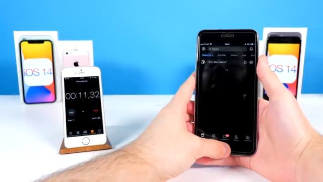 ОСТОРОЖНО! iOS 14 на iPhone 6S. Сравнение с iOS 13.7, ТЕСТ БАТАРЕИ. Что нового? Обновлять iPhone 6S смотреть онлайн