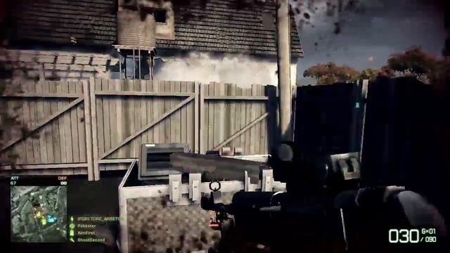 BFBC 2! Rush assault class! смотреть онлайн