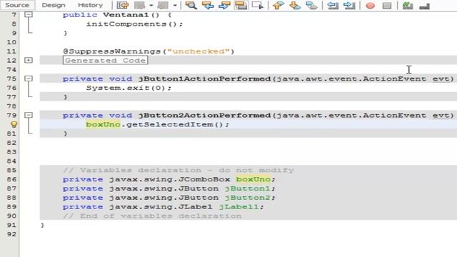 Curso Java #14 Caja con Opciones Combo Box [Lista de Datos] Netbeans смотреть онлайн