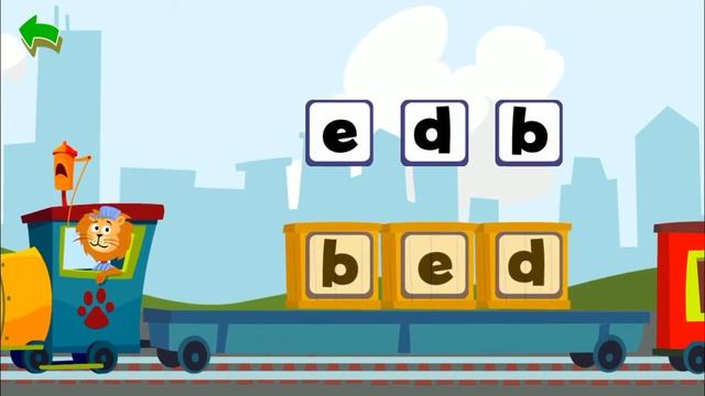Zoo Train Game Play Busy Bee Studios - Kids can build their own train смотреть онлайн