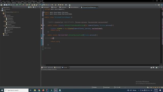 Mapper. Enum. Java Bean. Modificador Static. Operador Ternario. (Programación Orientada a Objetos) смотреть онлайн