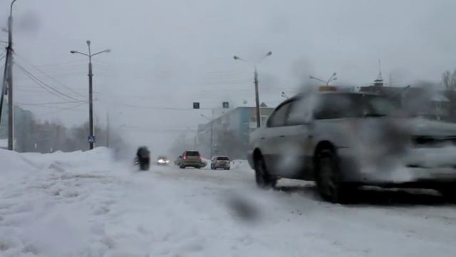 Сахалин 15 12 2013 Снегопад