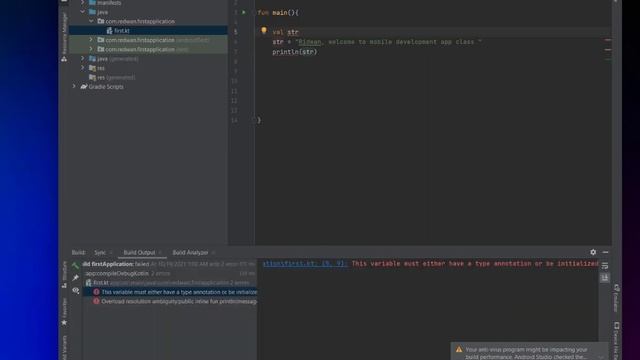 Lecture 3 - Kotlin first class смотреть онлайн