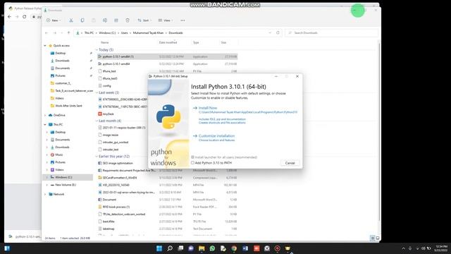 Install Python on Windows | Python3.10 | Windows 11| Python смотреть онлайн