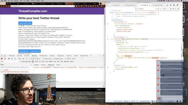 Live: Serverlessly tweeting from our Gatsby + Auth0 app, part 2 смотреть онлайн