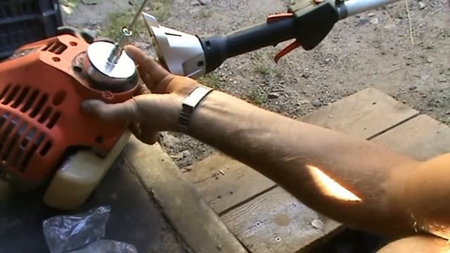 Замена диска муфты сцепления на мотокосе Hammer MTK 28 смотреть онлайн
