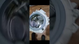 Замена подшипников на Hotpoint Ariston, неразборный бак.